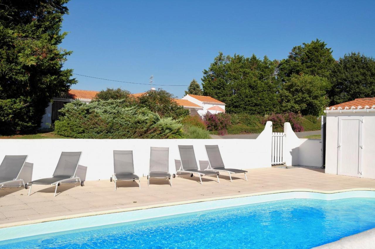 Maison Pour 4 A La Campagne Avec Piscine Commequiers 外观 照片